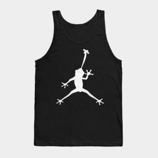 Funny Air Frog Man I Love Frogs Tank Top